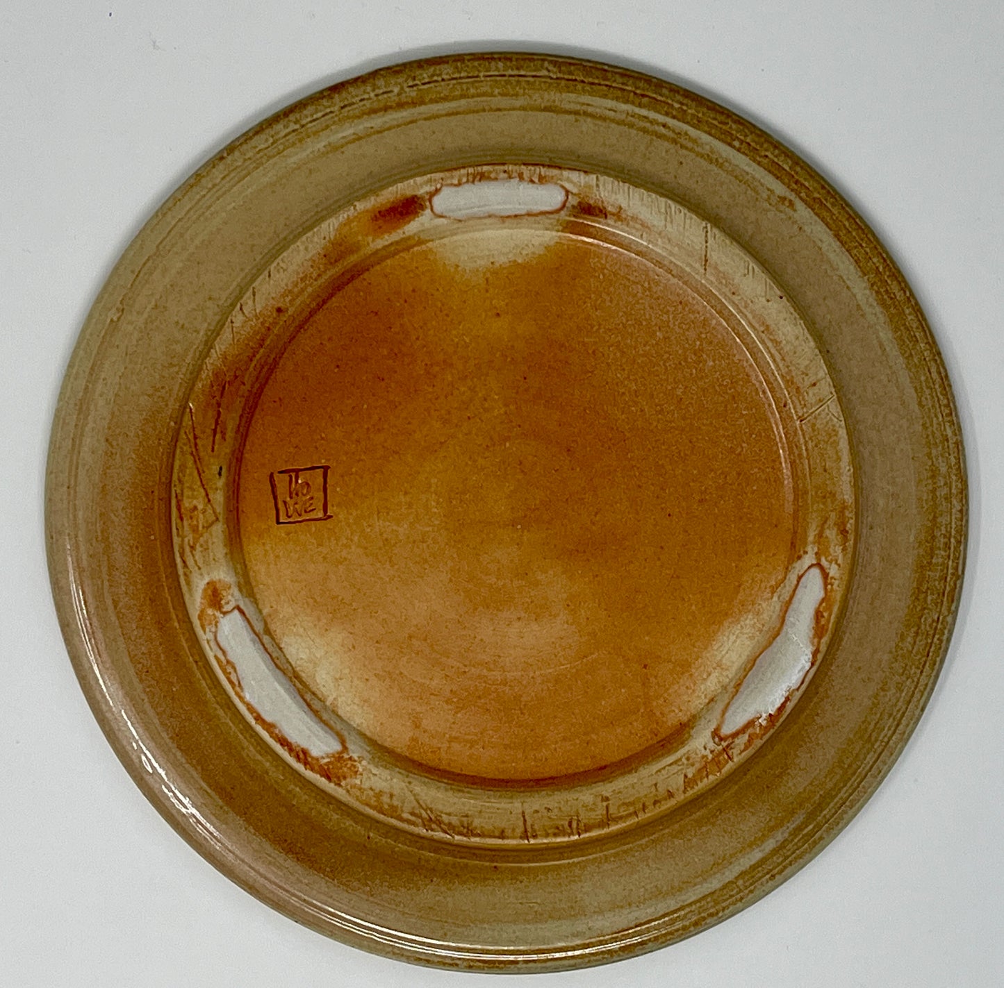 8" Salt-fired Plate